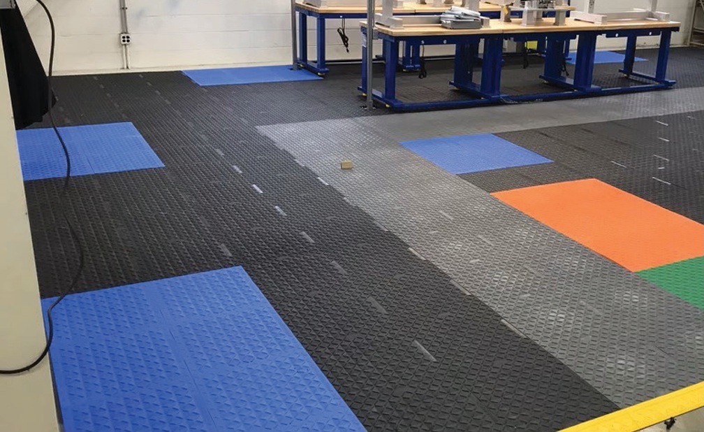 bezpečnostná podlaha