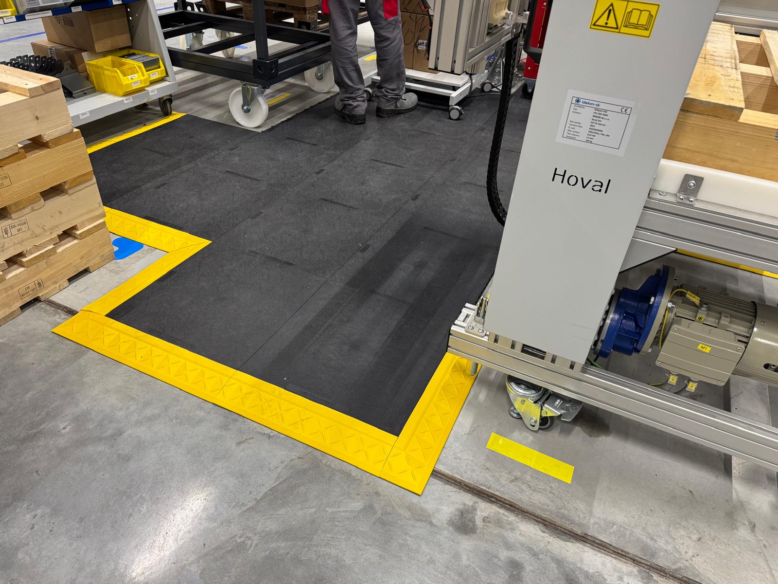 antistatická SafeFlex podlaha